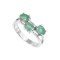 redgem 925 silver ring for women natural emerald green 4x6 mm oval jarg217 women's fashion redgem 925 silver ring for women natural emerald green 4x6 mm oval redgem 1404