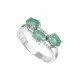 redgem 925 silver ring for women natural emerald green 4x6 mm oval jarg217 women's fashion redgem 925 silver ring for women natural emerald green 4x6 mm oval redgem 1404