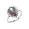 redgem 925 silver ring for women natural labradorite grey 8x12 mm pear jarg227 women's fashion redgem 925 silver ring for women natural labradorite grey 8x12 mm pear redgem 1414