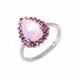 redgem 925 silver ring for women natural rainbow moonstone white 8x12 mm pear jarg229 women's fashion redgem 925 silver ring for women natural rainbow moonstone white 8x12 mm pear redgem 1416
