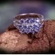 redgem 925 silver ring for girls and women natural iolite blue 3 mm round jarg23 women's fashion redgem 925 silver ring for girls and women natural iolite blue 3 mm round redgem 986