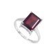 redgem 925 silver ring for women natural garnet red 8x10 mm rectangle jarg233 women's fashion redgem 925 silver ring for women natural garnet red 8x10 mm rectangle redgem 1420