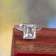 redgem sterling silver ring for women natural rock crystal colorless 8x10 mm rectangle jarg234 women's fashion redgem sterling silver ring for women natural rock crystal colorless 8x10 mm rectangle redgem 1421