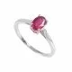 redgem sterling silver ring for women natural ruby red 5x7 mm oval jarg246 women's fashion redgem sterling silver ring for women natural ruby red 5x7 mm oval redgem 1433