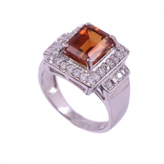 redgem 925 silver ring for women precious gemstone natural citrine yellow 7x9 mm rectangle jarg25 women's fashion redgem 925 silver ring for women precious gemstone natural citrine yellow 7x9 mm rectangle redgem 988