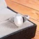 redgem sterling silver ring for women natural moonstone white 10x14 mm oval jarg252 women's fashion redgem sterling silver ring for women natural moonstone white 10x14 mm oval redgem 1439