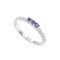 redgem 925 sterling silver ring for women – natural iolite gemstone 2.5mm round cut blue jarg254 women's fashion buy iolite silver ring for women – redgem 925 natural 2.5mm gemstone redgem 1441
