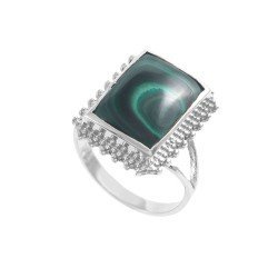 redgem silver stud earrings natural malachite green jaer254 women's fashion redgem silver stud earrings natural malachite green redgem 616