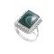 redgem 925 silver ring for women natural melachite green 9x11 mm oval jarg435 women's fashion redgem 925 silver ring for women natural melachite green 9x11 mm oval redgem 1614