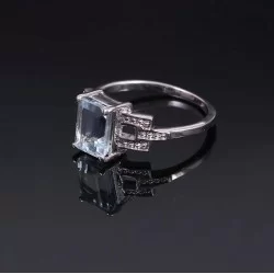 redgem 925 silver ring for women and girls natural rock crystal colorless 10x14 mm oval jarg38 women's fashion redgem 925 silver ring for women and girls natural rock crystal colorless 10x14 mm oval redgem 1001