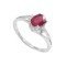 redgem sterling silver ring for women natural ruby red 5x7 mm oval jarg264 women's fashion redgem sterling silver ring for women natural ruby red 5x7 mm oval redgem 1451
