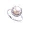redgem sterling silver ring for women cultured pearl 9 mm round jarg300 women's fashion redgem sterling silver ring for women cultured pearl 9 mm round redgem 1486