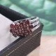 redgem 925 silver ring for women natural garnet red 3 mm round jarg301 women's fashion redgem 925 silver ring for women natural garnet red 3 mm round redgem 1487