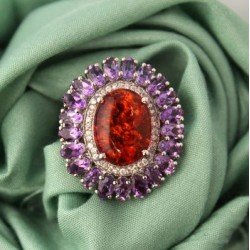 redgem silver stud earrings amber yellow jaer185 women's fashion redgem silver stud earrings amber yellow redgem 548