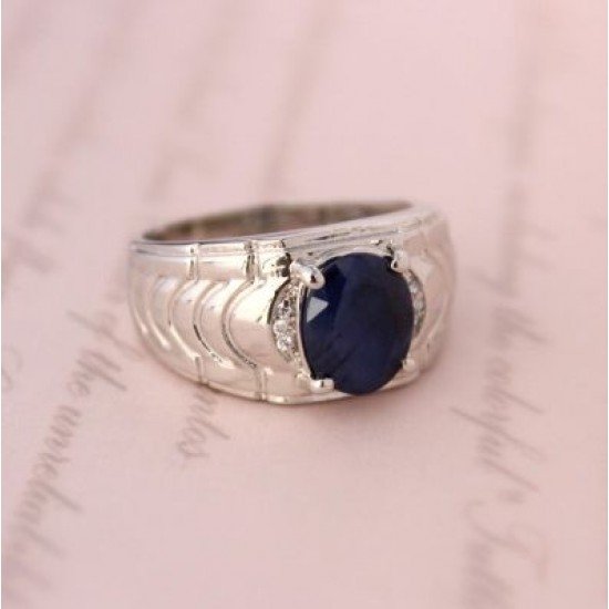 redgem 925 silver ring for women natural blue sapphire 8x10 mm oval jarg311 women's fashion redgem 925 silver ring for women natural blue sapphire blue 8x10 mm oval redgem 1497