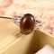 redgem 925 silver ring for women natural smoky quartz brown 10x14 mm oval jarg313 women's fashion redgem 925 silver ring for women natural smoky quartz brown 10x14 mm oval redgem 1499