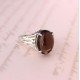 redgem 925 silver ring for women natural smoky quartz brown 10x14 mm oval jarg313 women's fashion redgem 925 silver ring for women natural smoky quartz brown 10x14 mm oval redgem 1499