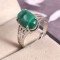 redgem 925 silver ring for women natural melachite green 9x11 mm oval jarg435 women's fashion redgem 925 silver ring for women natural melachite green 9x11 mm oval redgem 1614