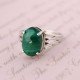 redgem 925 silver ring for women natural malachite green 10x14 mm oval jarg315 women's fashion redgem 925 silver ring for women natural malachite green 10x14 mm oval redgem 1501