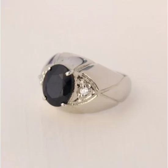 redgem sterling silver ring for women natural blue sapphire 8x10 mm oval jarg318 women's fashion redgem sterling silver ring for women natural blue sapphire 8x10 mm oval redgem 1504
