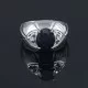 redgem sterling silver ring for women natural blue sapphire 8x10 mm oval jarg318 women's fashion redgem sterling silver ring for women natural blue sapphire 8x10 mm oval redgem 1504