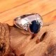 redgem sterling silver ring for women natural blue sapphire 8x10 mm oval jarg318 women's fashion redgem sterling silver ring for women natural blue sapphire 8x10 mm oval redgem 1504