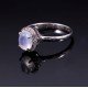 redgem 925 silver ring for women natural rainbow moonstone white 5x7 mm oval jarg32 women's fashion redgem 925 silver ring for women natural rainbow moonstone white 5x7 mm oval redgem 995