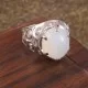 redgem sterling silver ring for women natural moonstone white 12x14 mm oval jarg320 women's fashion redgem sterling silver ring for women natural moonstone white 12x14 mm oval redgem 1506