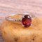 redgem 925 silver ring for women natural garnet red 6x8 mm oval jarg333 women's fashion redgem 925 silver ring for women natural garnet red 6x8 mm oval redgem 1519
