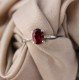 redgem 925 silver ring for women natural garnet red 6x8 mm oval jarg333 women's fashion redgem 925 silver ring for women natural garnet red 6x8 mm oval redgem 1519