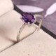 redgem 925 silver ring for women natural amethyst purple 6x8 mm oval jarg335 women's fashion redgem 925 silver ring for women natural amethyst purple 6x8 mm oval redgem 1521