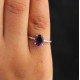 redgem 925 silver ring for women natural amethyst purple 6x8 mm oval jarg335 women's fashion redgem 925 silver ring for women natural amethyst purple 6x8 mm oval redgem 1521