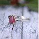 redgem sterling silver ring for women natural ruby pink 6x8 mm pear jarg344 women's fashion redgem sterling silver ring for women natural ruby pink 6x8 mm pear redgem 1530