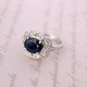 redgem sterling silver ring for women natural blue sapphire 8x10 mm oval jarg346 women's fashion redgem sterling silver ring for women natural blue sapphire 8x10 mm oval redgem 1532