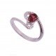 redgem 925 silver ring for women and girls natural tourmaline red / pink 5x7 mm pear jarg35 women's fashion redgem 925 silver ring for women and girls natural tourmaline red / pink 5x7 mm pear redgem 998