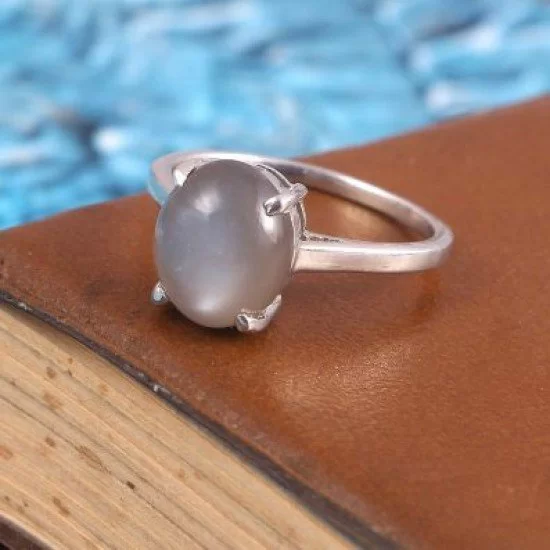 redgem sterling silver ring for women natural moonstone grey 9x11 mm oval jarg350 women's fashion redgem sterling silver ring for women natural moonstone grey 9x11 mm oval redgem 1536