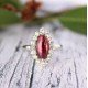 redgem 925 silver ring for women natural garnet red 6x12 mm marquise jarg351 women's fashion redgem 925 silver ring for women natural garnet red 6x12 mm marquise redgem 1537