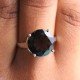 redgem sterling silver ring for women natural smoky quartz brown 13 mm round jarg356 women's fashion redgem sterling silver ring for women natural smoky quartz brown 13 mm round redgem 1542