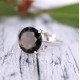 redgem sterling silver ring for women natural smoky quartz brown 13 mm round jarg356 women's fashion redgem sterling silver ring for women natural smoky quartz brown 13 mm round redgem 1542