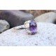 redgem 925 silver ring for women natural amethyst purple free size oval jarg361 women's fashion redgem 925 silver ring for women natural amethyst purple free size oval redgem 1545