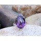 redgem 925 silver ring for women natural amethyst purple free size oval jarg361 women's fashion redgem 925 silver ring for women natural amethyst purple free size oval redgem 1545