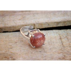 redgem 925 silver ring for women natural sun stone orange 8x10 mm oval jarg383 women's fashion redgem 925 silver ring for women natural sun stone orange 8x10 mm oval redgem 1565