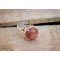 redgem sterling silver ring for women natural sun stone orange 13 mm round jarg364 women's fashion redgem sterling silver ring for women natural sun stone orange 13 mm round redgem 1548