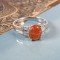 redgem 925 silver ring for women natural sun stone orange 8x10 mm oval jarg383 women's fashion redgem 925 silver ring for women natural sun stone orange 8x10 mm oval redgem 1565
