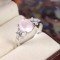 redgem 925 silver ring for women natural rose quartz pink 8x10 mm oval jarg389 women's fashion redgem 925 silver ring for women natural rose quartz pink 8x10 mm oval redgem 1571