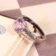 redgem sterling silver ring for women natural amethyst purple 9 mm round jarg398 women's fashion redgem sterling silver ring for women natural amethyst purple 9 mm round redgem 1580