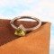 redgem sterling silver ring for women natural peridot green 6 mm heart jarg424 women's fashion redgem sterling silver ring for women natural peridot green 6 mm heart redgem 1604