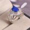 redgem sterling silver ring for women natural lapis lazuli blue 8x10 mm oval jarg430 women's fashion redgem sterling silver ring for women natural lapis lazuli blue 8x10 mm oval redgem 1609