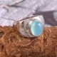 redgem 925 silver ring for women natural chalcedony blue 8x10 mm oval jarg433 women's fashion redgem 925 silver ring for women natural chalcedony blue 8x10 mm oval redgem 1612