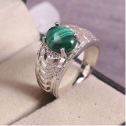 redgem silver stud earrings natural malachite green jaer254 women's fashion redgem silver stud earrings natural malachite green redgem 616